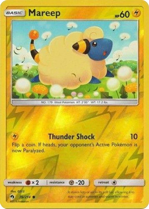 Mareep — Lost Thunder #076 / 214