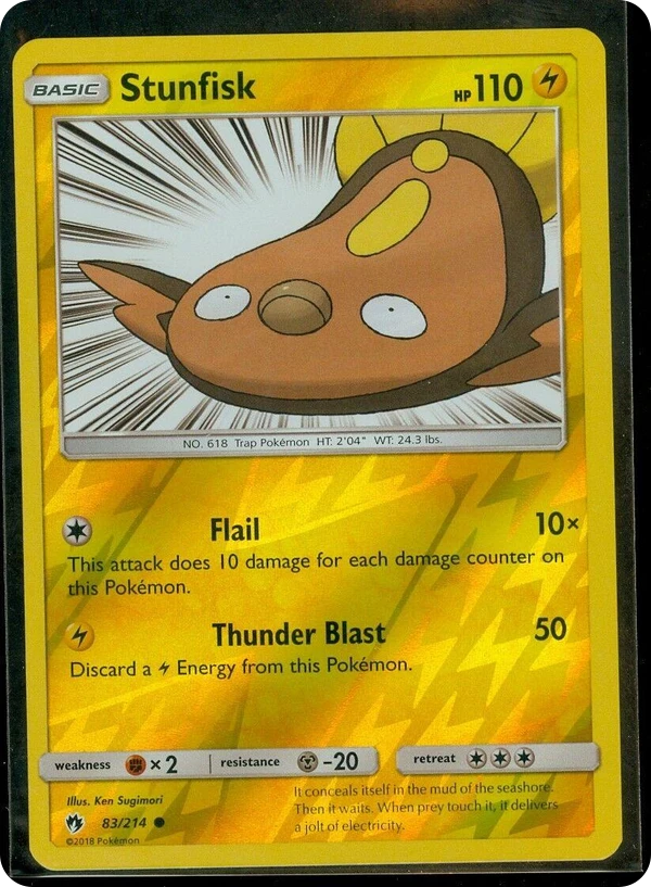 Stunfisk — Lost Thunder #083 / 214