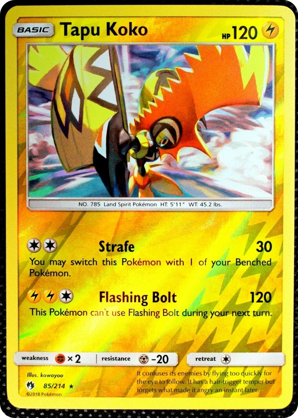 Tapu Koko — Lost Thunder #085 / 214