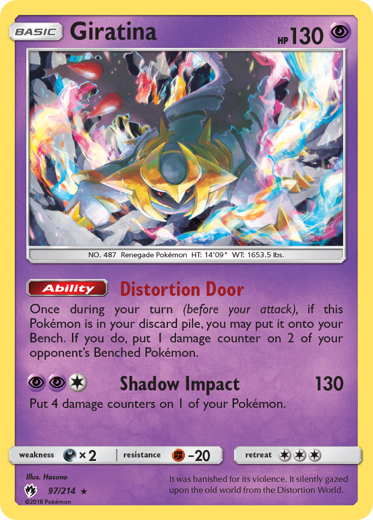 Giratina — Lost Thunder #097 / 214
