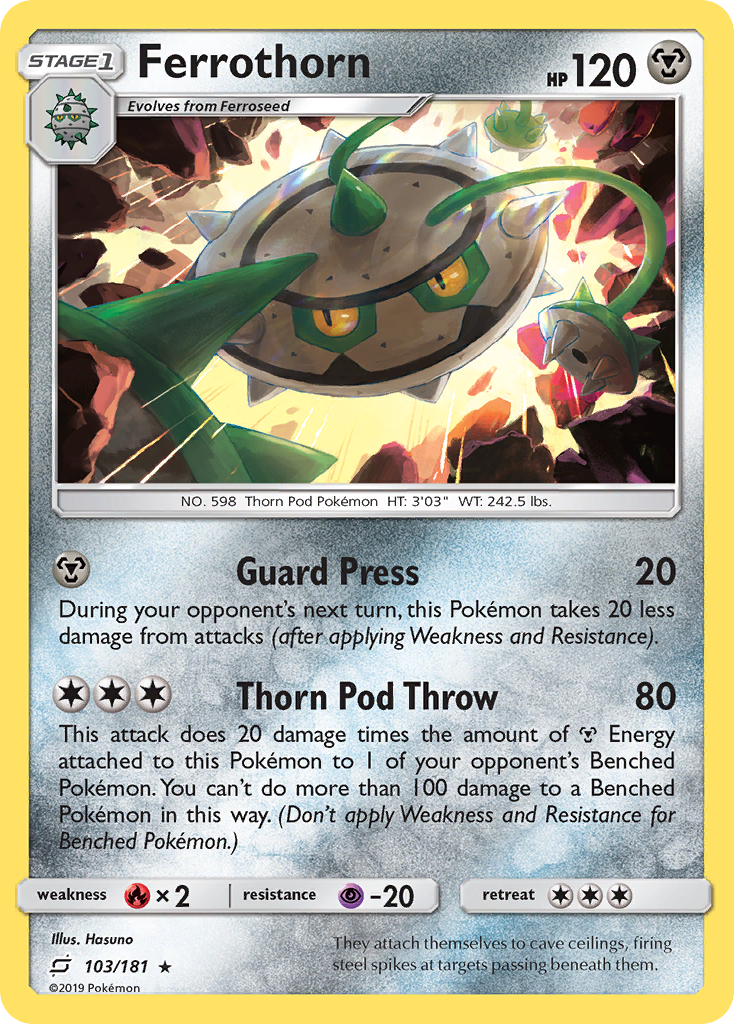 Ferrothorn — Team Up #103 / 181