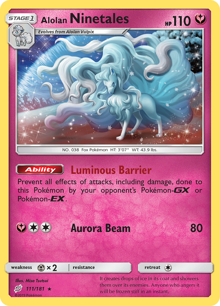 Alolan Ninetales — Team Up #111 / 181