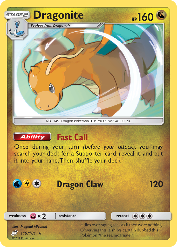 Dragonite — Team Up #119 / 181
