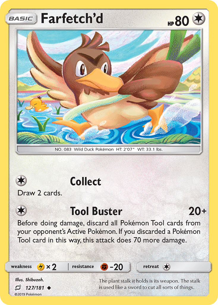 Farfetch'd — Team Up #127 / 181