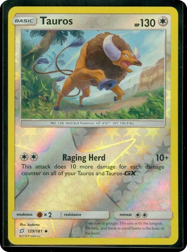 Tauros — Team Up #129 / 181