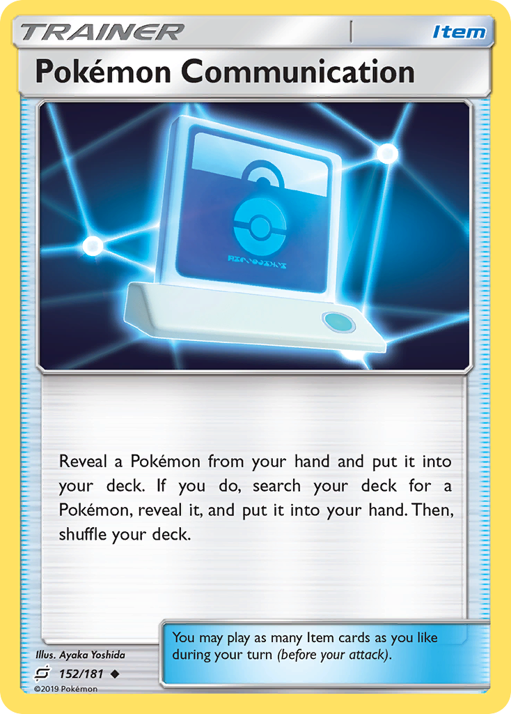 Pokémon Communication — Team Up #152 / 181