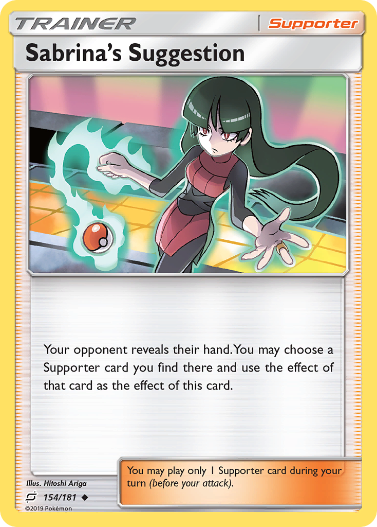 Sabrina's Suggestion — Team Up #154 / 181
