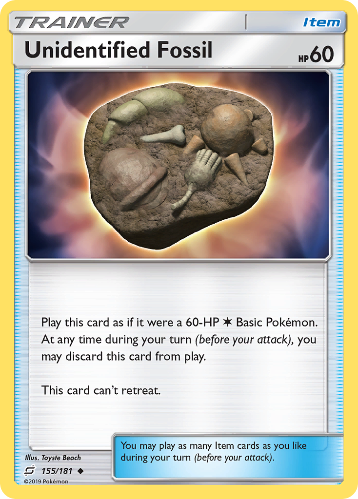 Unidentified Fossil — Team Up #155 / 181