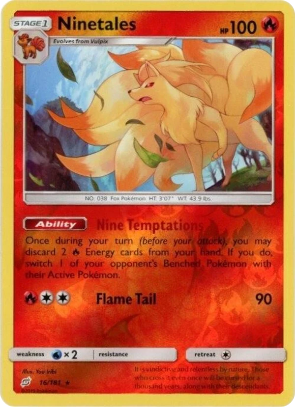 Ninetales — Team Up #016 / 181