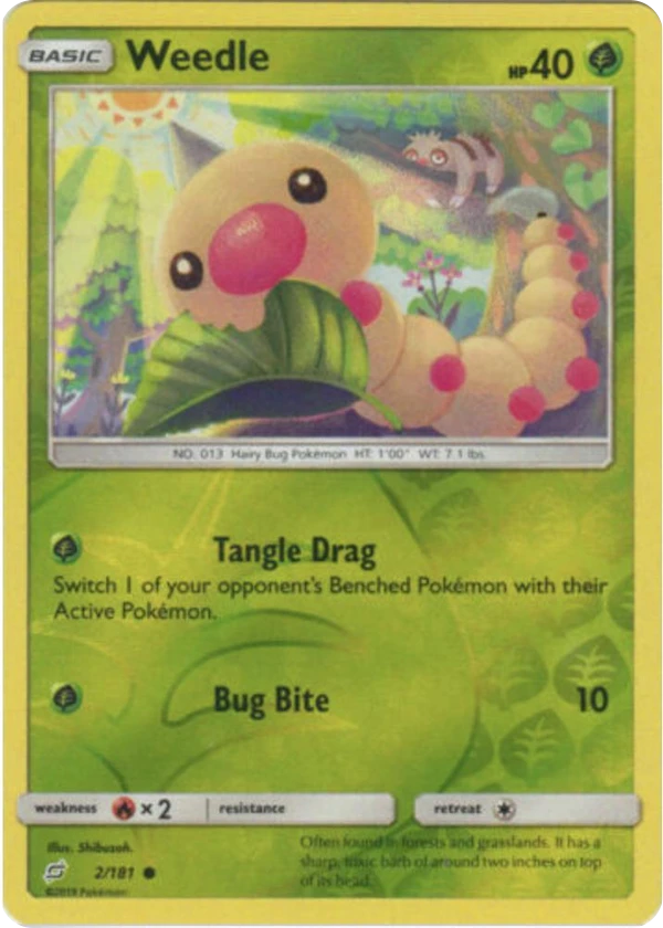 Weedle — Team Up #002 / 181
