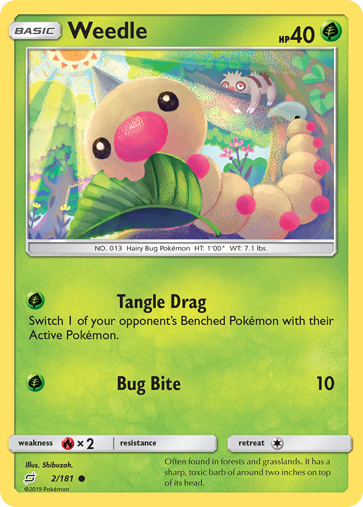 Weedle — Team Up #002 / 181