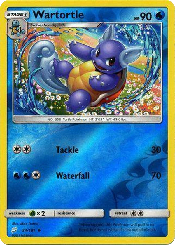 Wartortle — Team Up #024 / 181