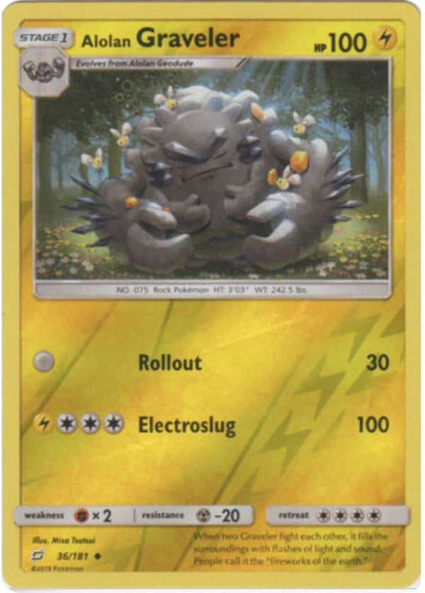 Alolan Graveler — Team Up #036 / 181
