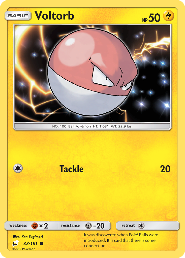 Voltorb — Team Up #038 / 181
