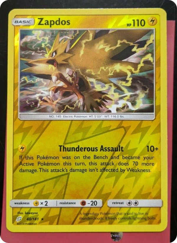 Zapdos — Team Up #040 / 181