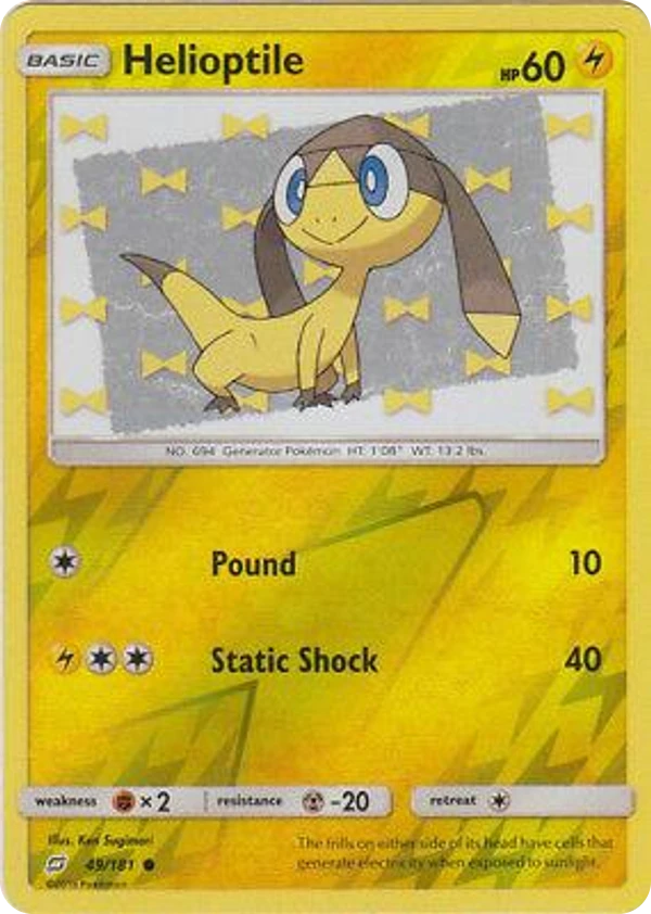 Helioptile — Team Up #049 / 181