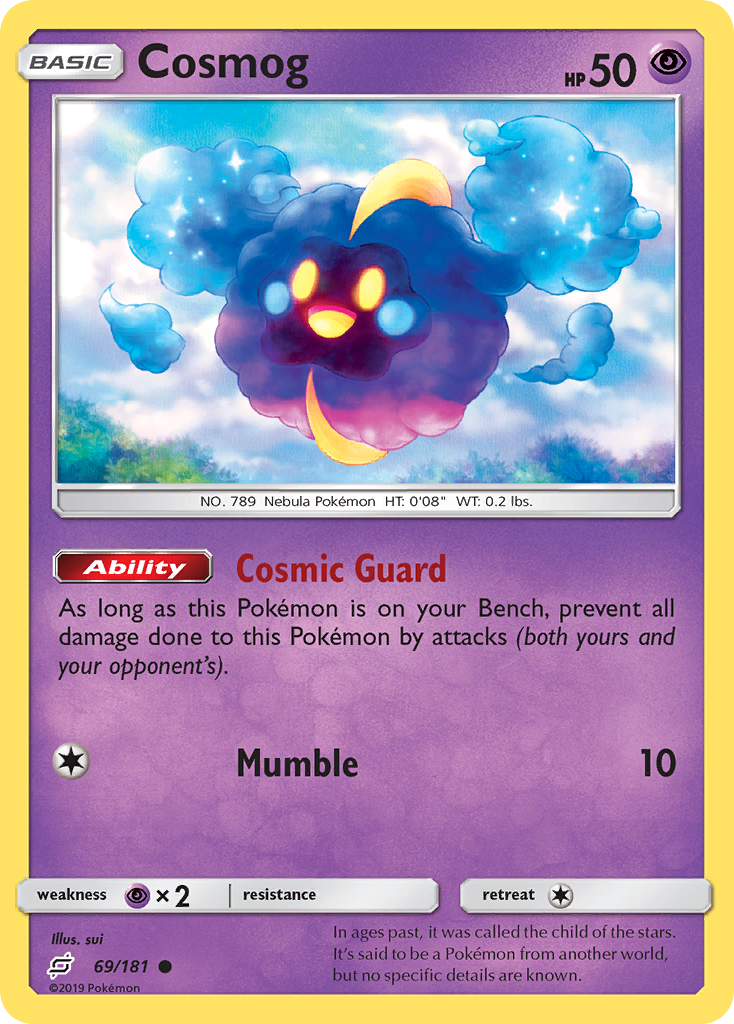 Cosmog — Team Up #069 / 181