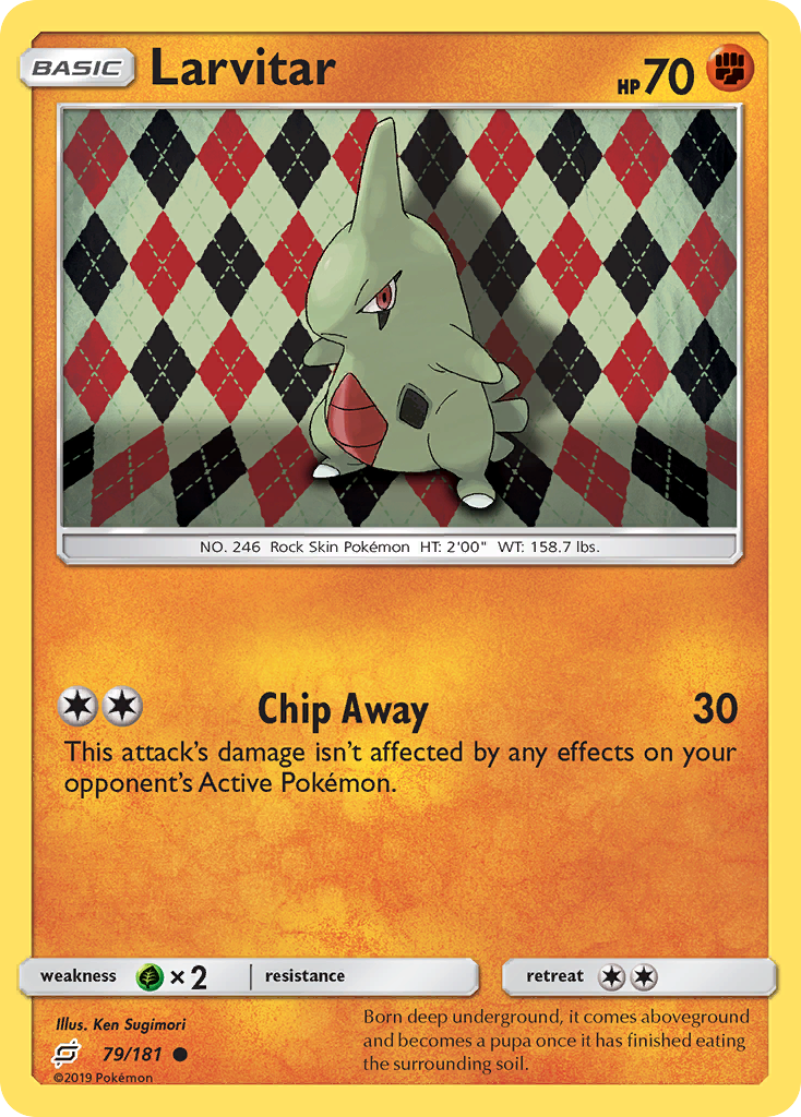 Larvitar — Team Up #079 / 181