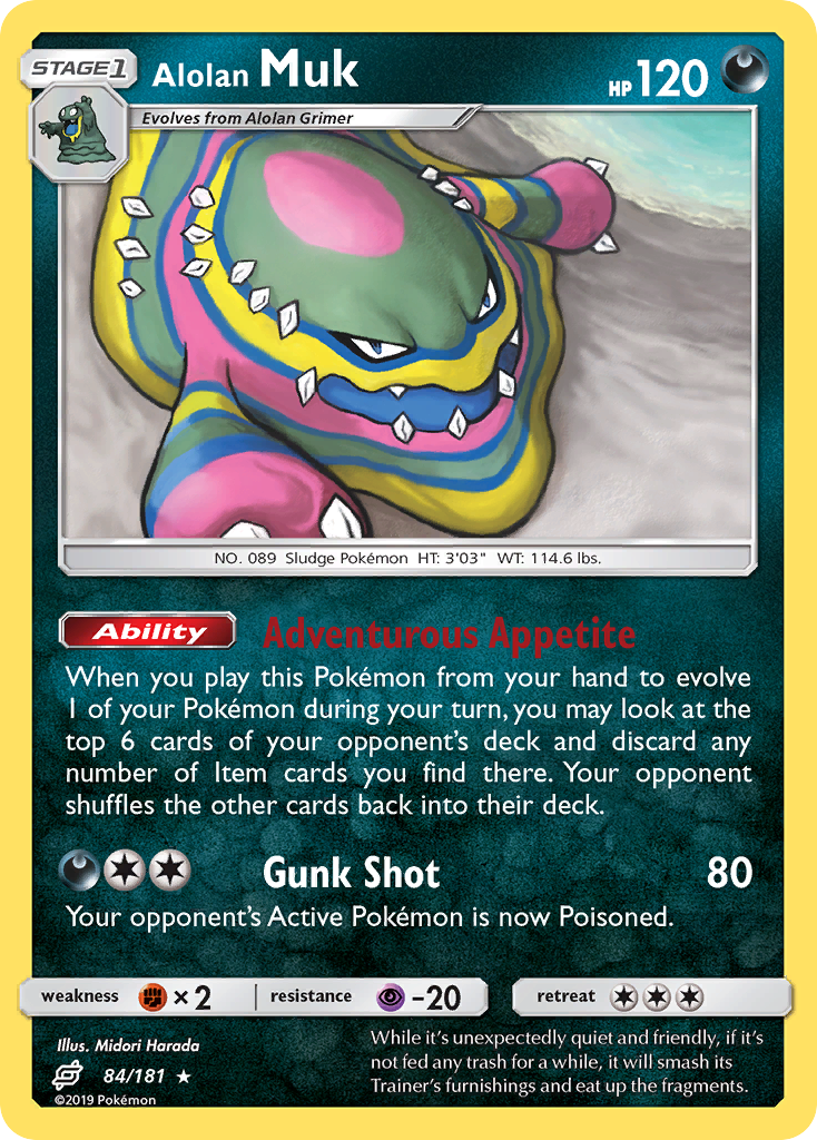 Alolan Muk — Team Up #084 / 181