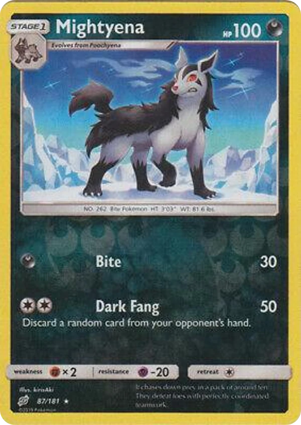 Mightyena — Team Up #087 / 181