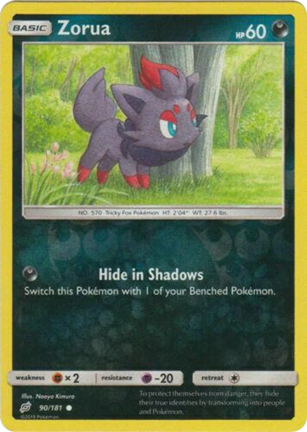 Zorua — Team Up #090 / 181