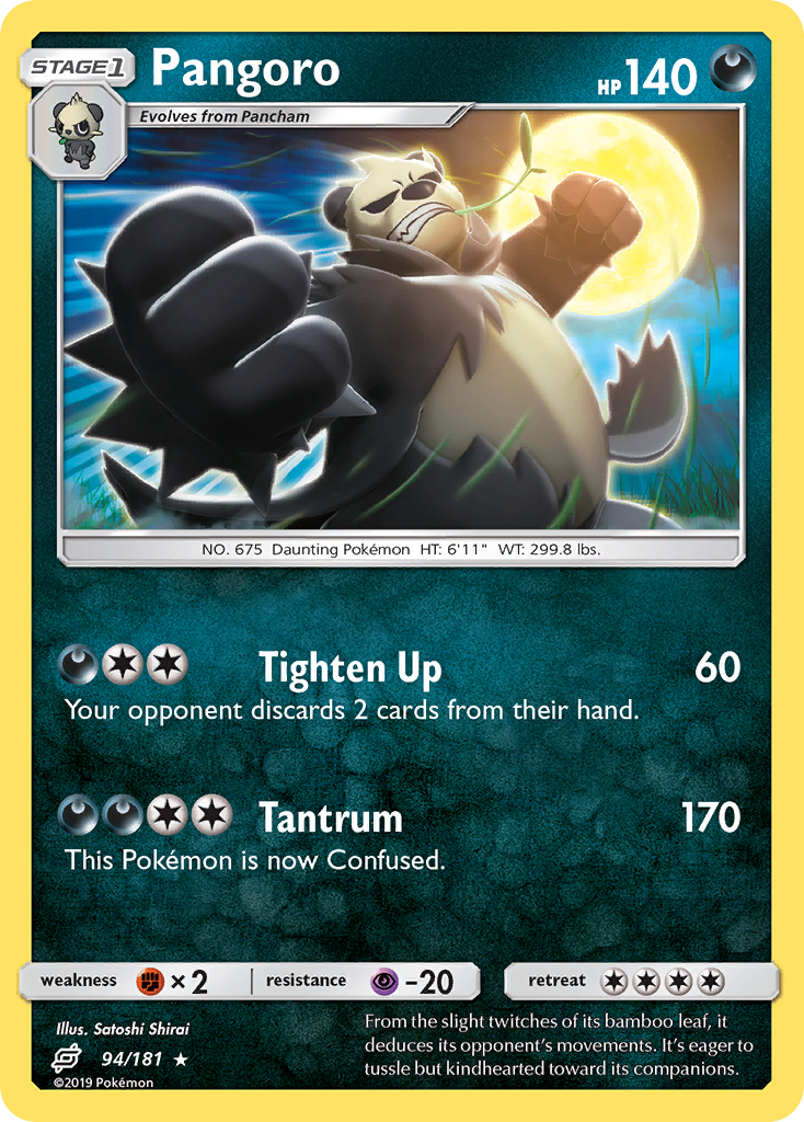 Pangoro — Team Up #094 / 181