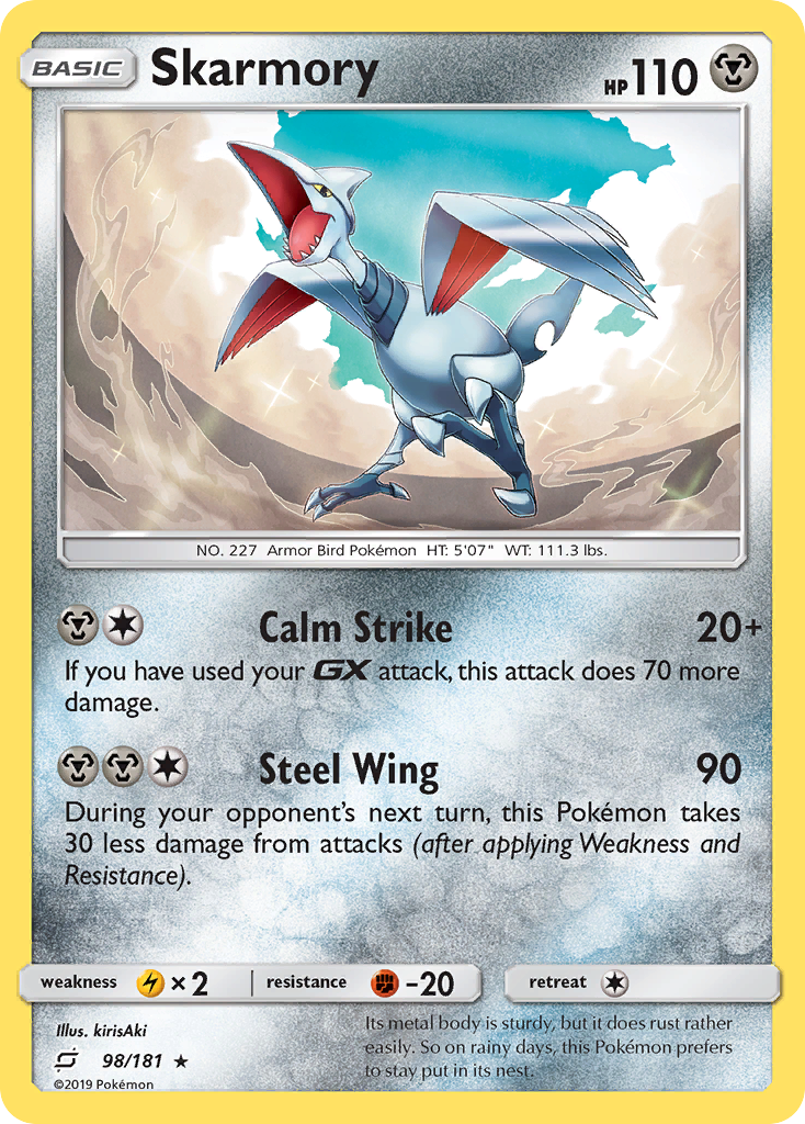 Skarmory — Team Up #098 / 181
