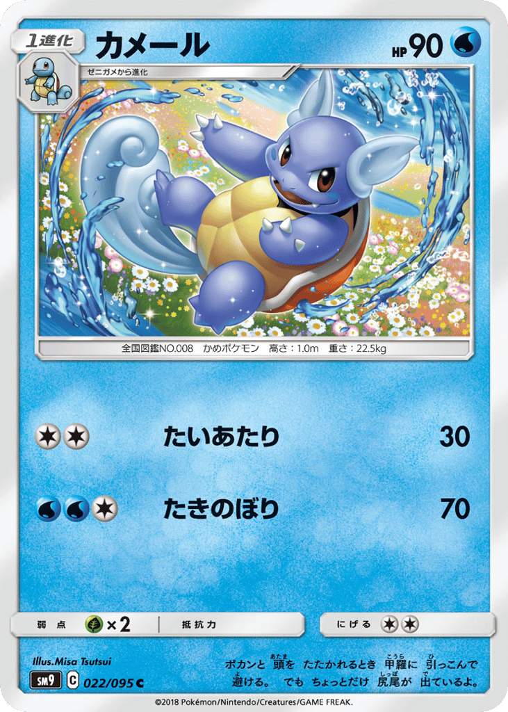 Wartortle — Tag Bolt #022 / 95