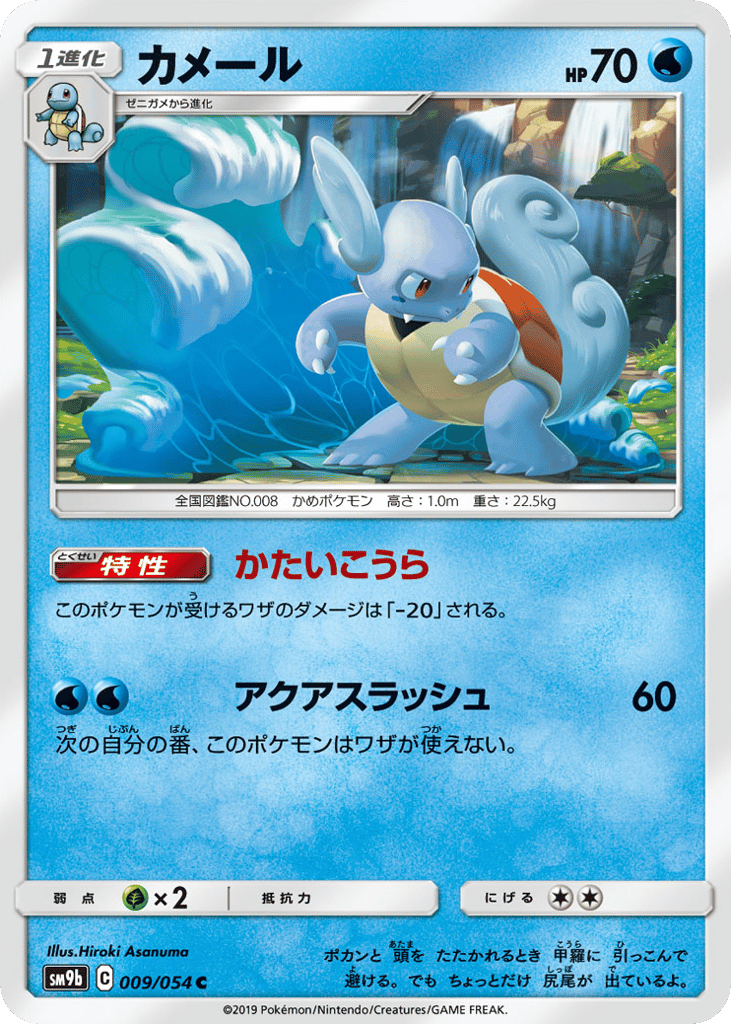 Wartortle — Full Metal Wall #009 / 54