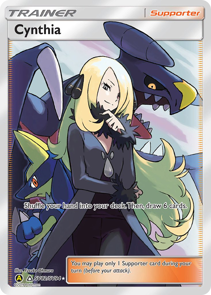 Cynthia — Hidden Fates Shiny Vault #082 / 94