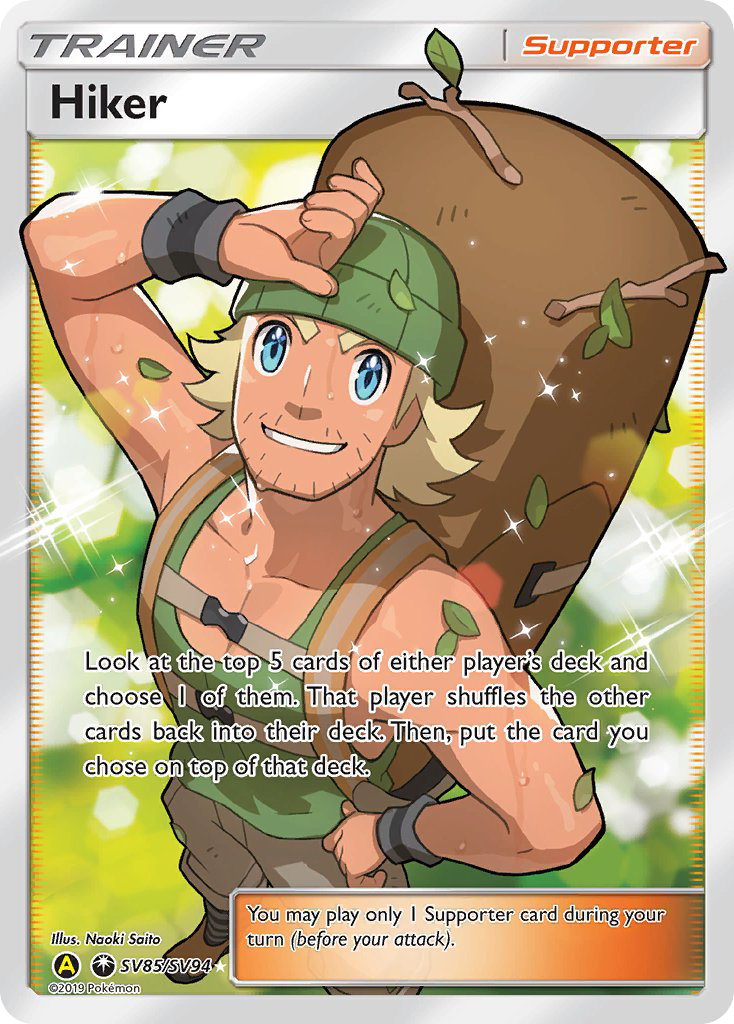 Hiker — Hidden Fates Shiny Vault #085 / 94