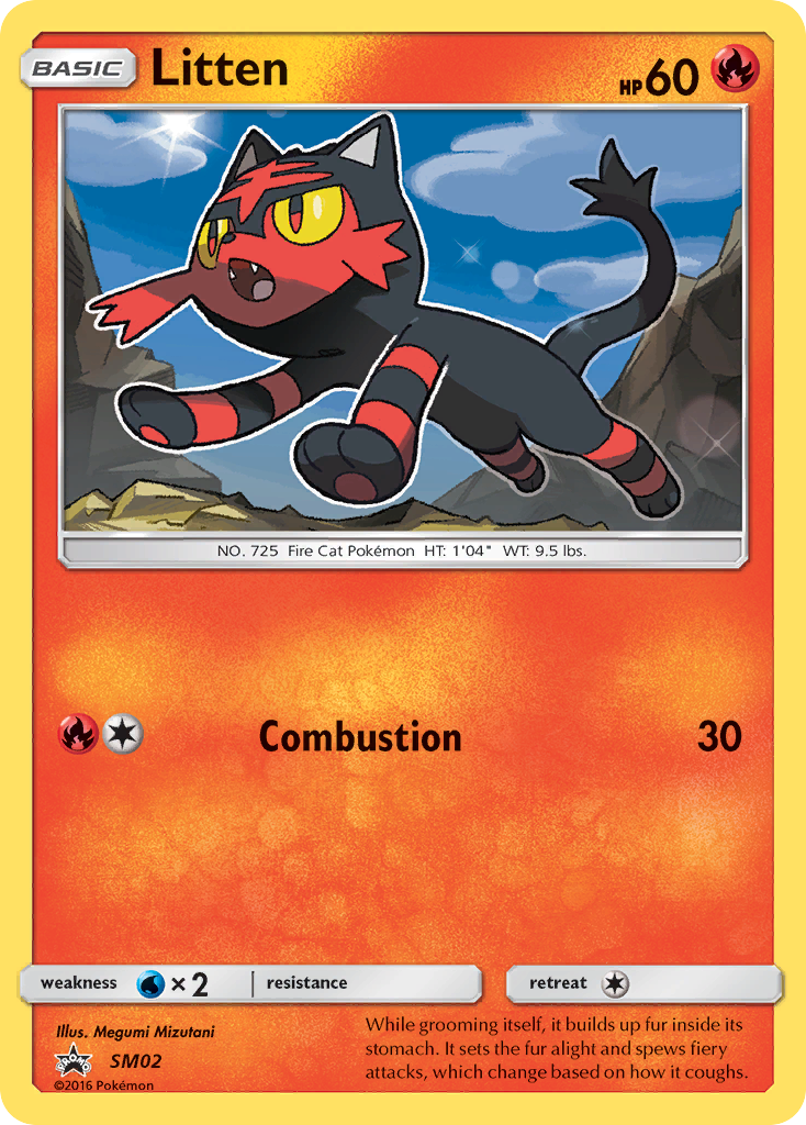 Litten — SM Black Star Promos #002 / 248