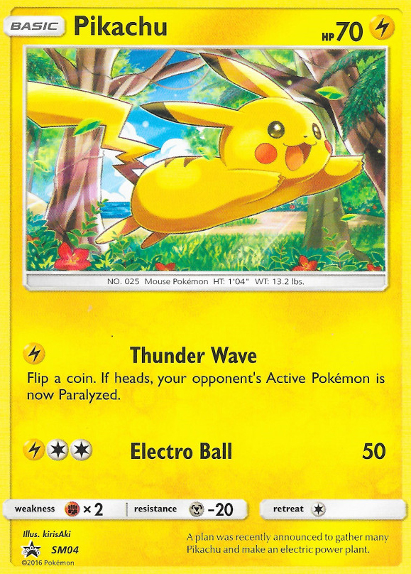 Pikachu — SM Black Star Promos #004 / 248