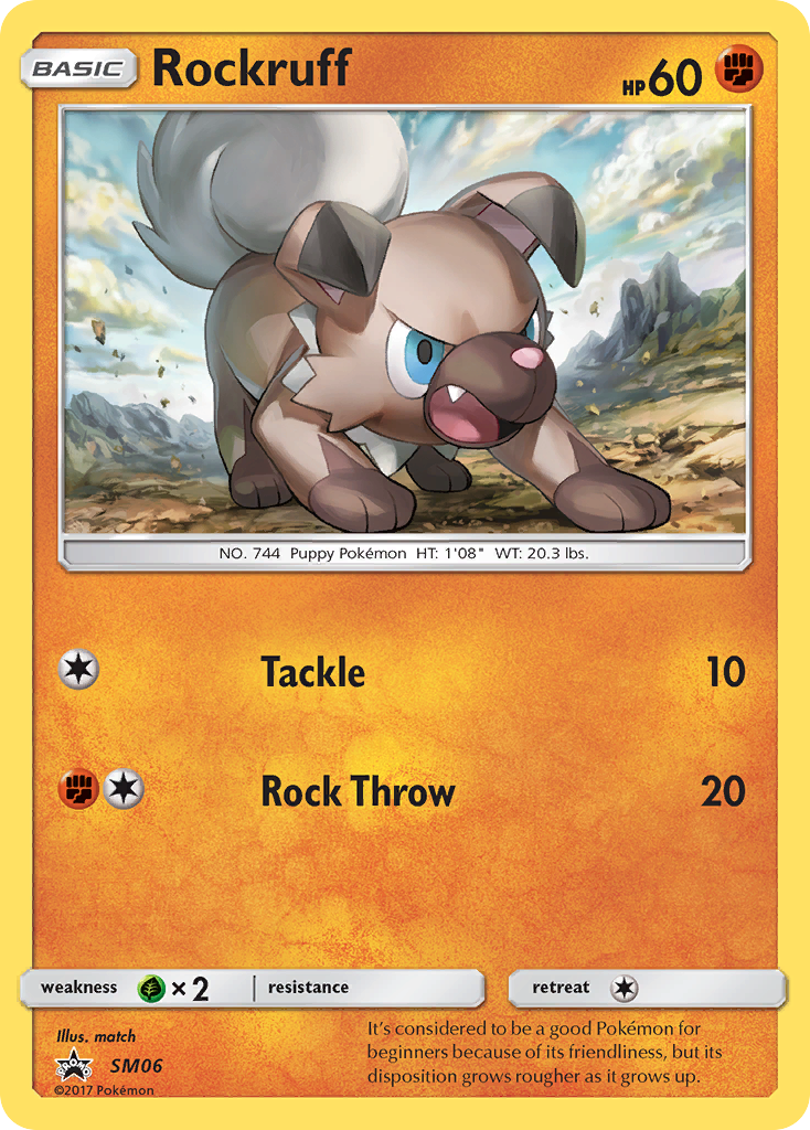 Rockruff — SM Black Star Promos #006 / 248