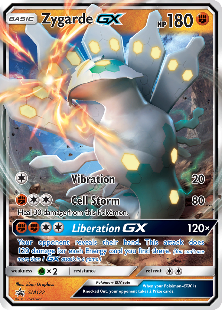 Zygarde-GX — SM Black Star Promos #122 / 248