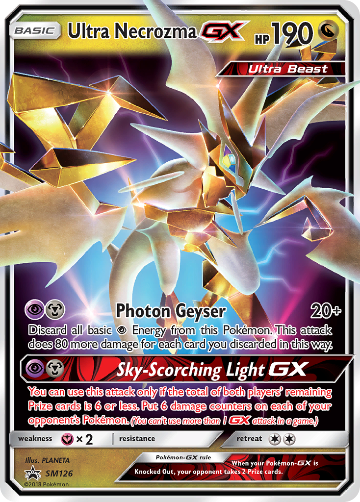 Ultra Necrozma-GX — SM Black Star Promos #126 / 248