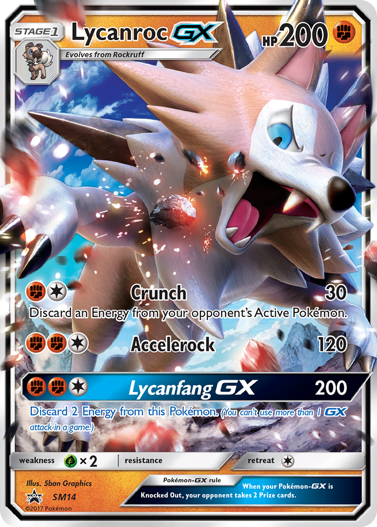 Lycanroc-GX — SM Black Star Promos #014 / 248