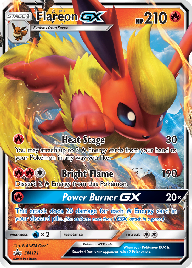 Flareon-GX — SM Black Star Promos #171 / 248