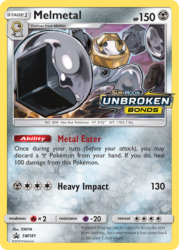 Melmetal — SM Black Star Promos #181 / 248