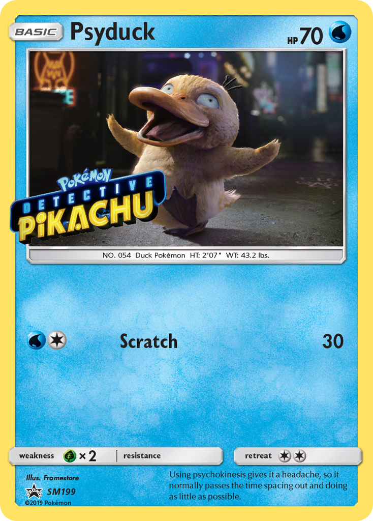 Psyduck — SM Black Star Promos #199 / 248