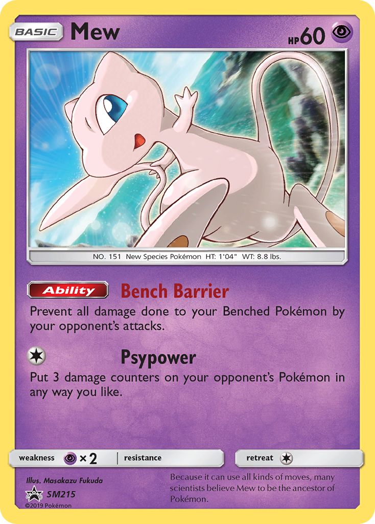 Mew — SM Black Star Promos #215 / 248