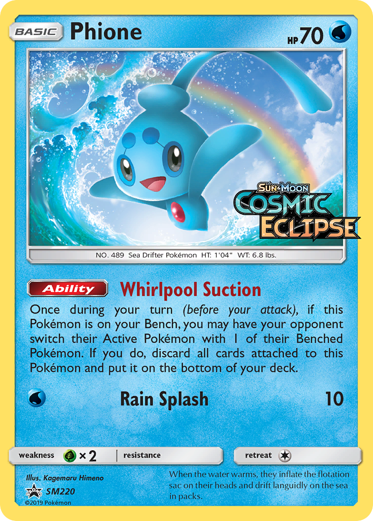 Phione — SM Black Star Promos #220 / 248