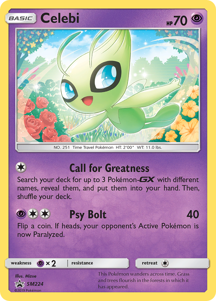 Celebi — SM Black Star Promos #224 / 248
