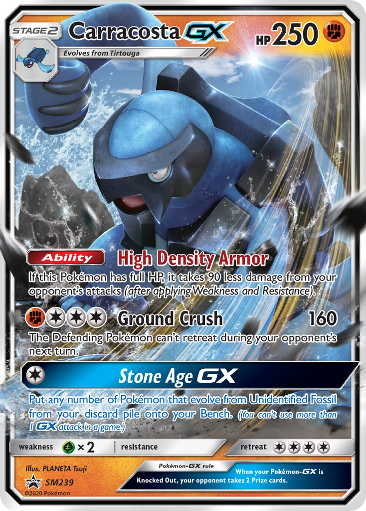 Carracosta-GX — SM Black Star Promos #239 / 248