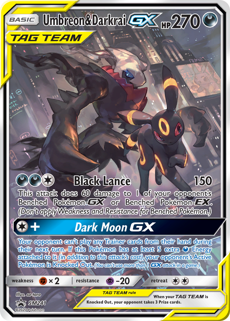 Umbreon & Darkrai-GX — SM Black Star Promos #241 / 248