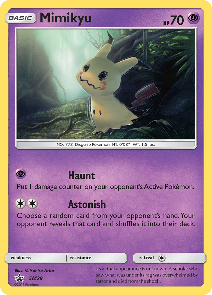 Mimikyu — SM Black Star Promos #029 / 248