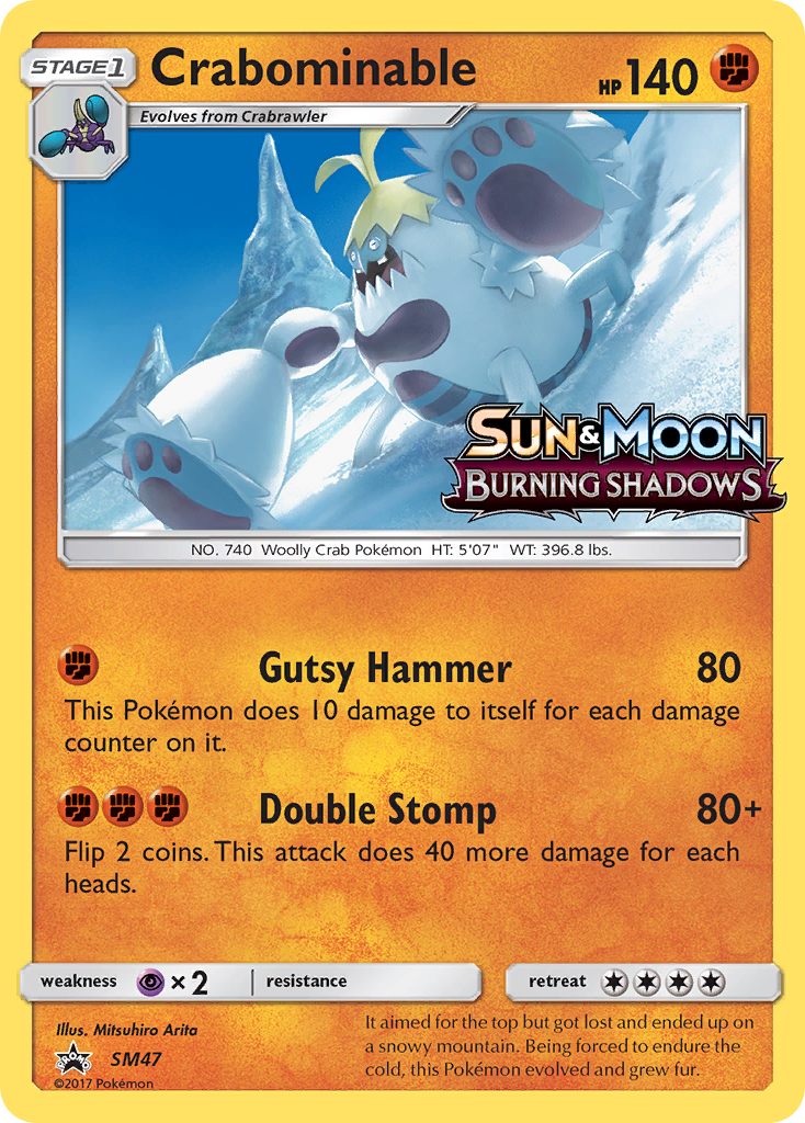 Crabominable — SM Black Star Promos #047 / 248