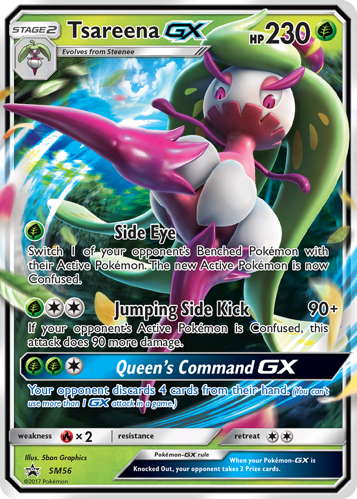 Tsareena-GX — SM Black Star Promos #056 / 248