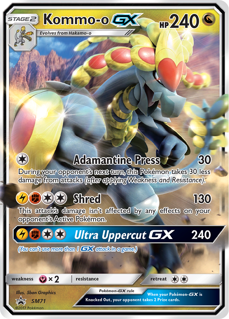 Kommo-o-GX — SM Black Star Promos #071 / 248