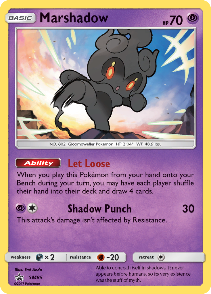 Marshadow — SM Black Star Promos #085 / 248